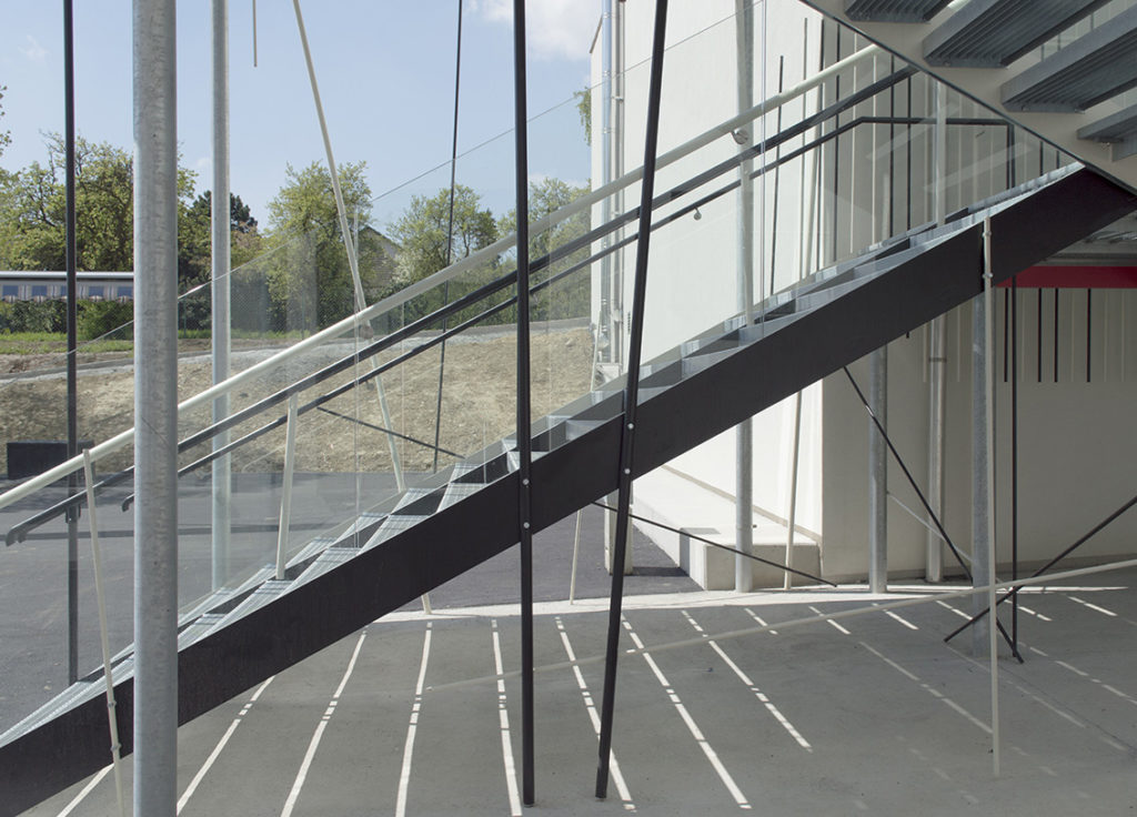 Ziersdorfer Treppe, Kunst am Bau, Ines Hochgerner